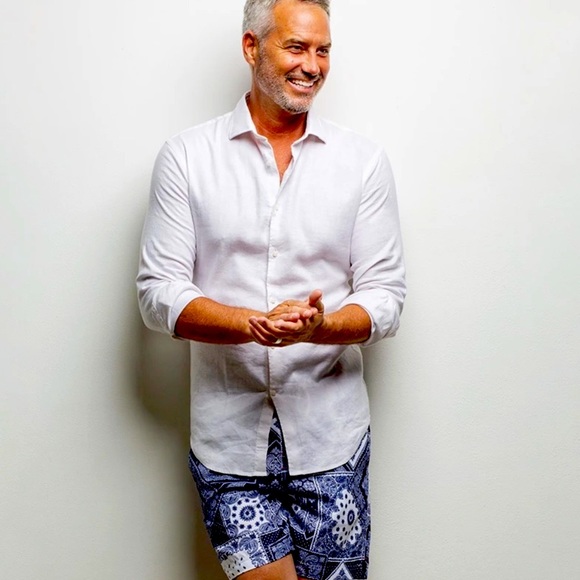 Thomas Dean Other - Thomas Dean contrasting cuff  button down shirt